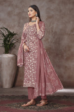 Load image into Gallery viewer, Fascinating Jaam Satin Fabric Digital Printed Suit
