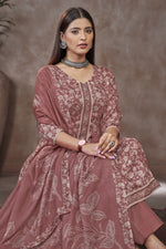 Load image into Gallery viewer, Fascinating Jaam Satin Fabric Digital Printed Suit
