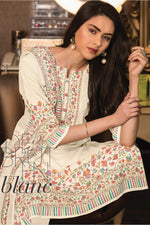 Load image into Gallery viewer, Cotton Digital Print Fancy Salwar Suit In Cream Color
