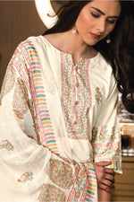 Load image into Gallery viewer, Cotton Digital Print Cream Color Fancy Salwar Suit
