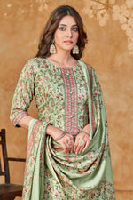Load image into Gallery viewer, Jaam Satin Digital Print Casual Palazzo Salwar Kameez
